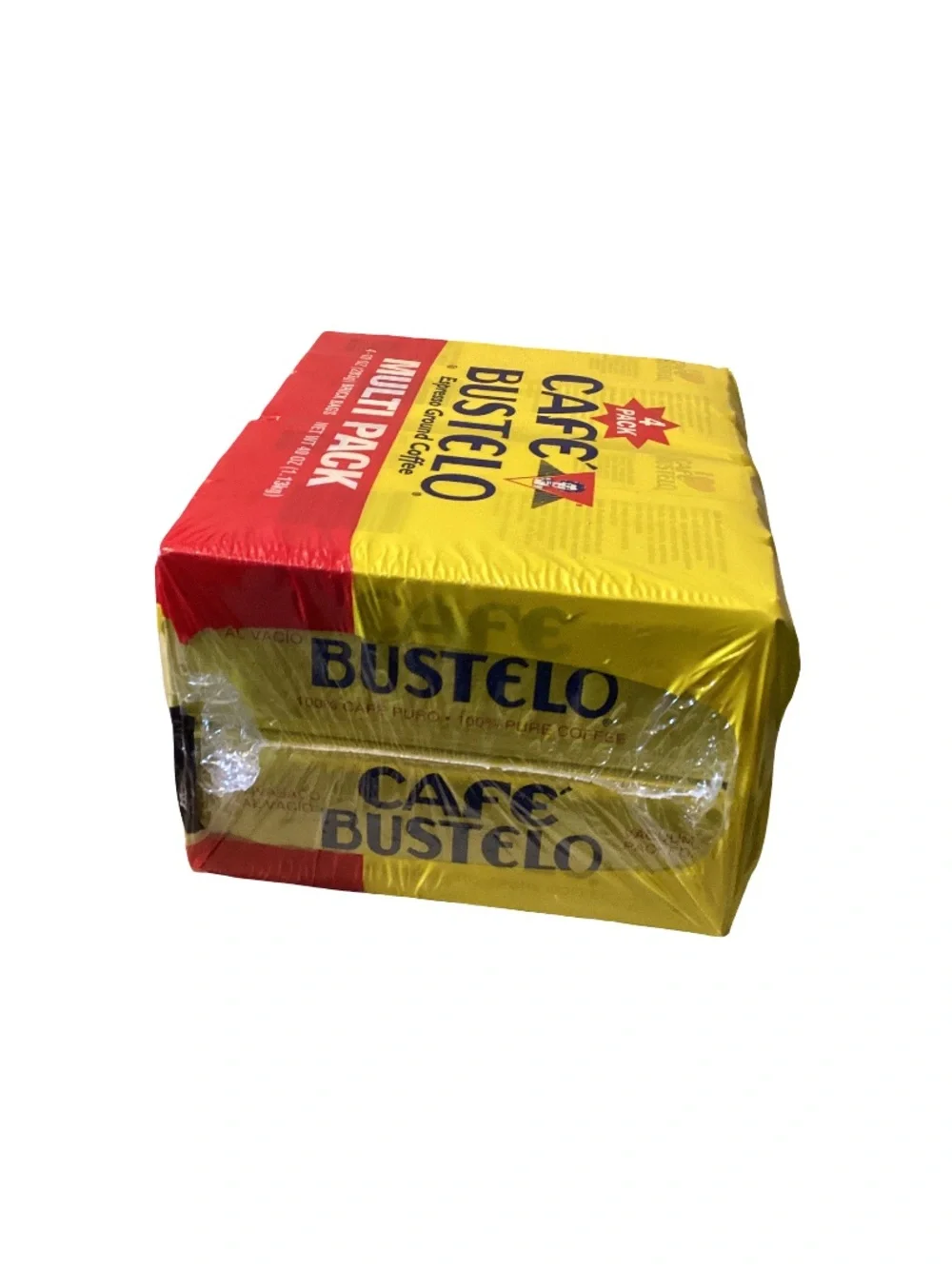 Café Bustelo Espresso Ground Coffee Multi Pack 4 x 10 oz Brick Bags 40 oz New